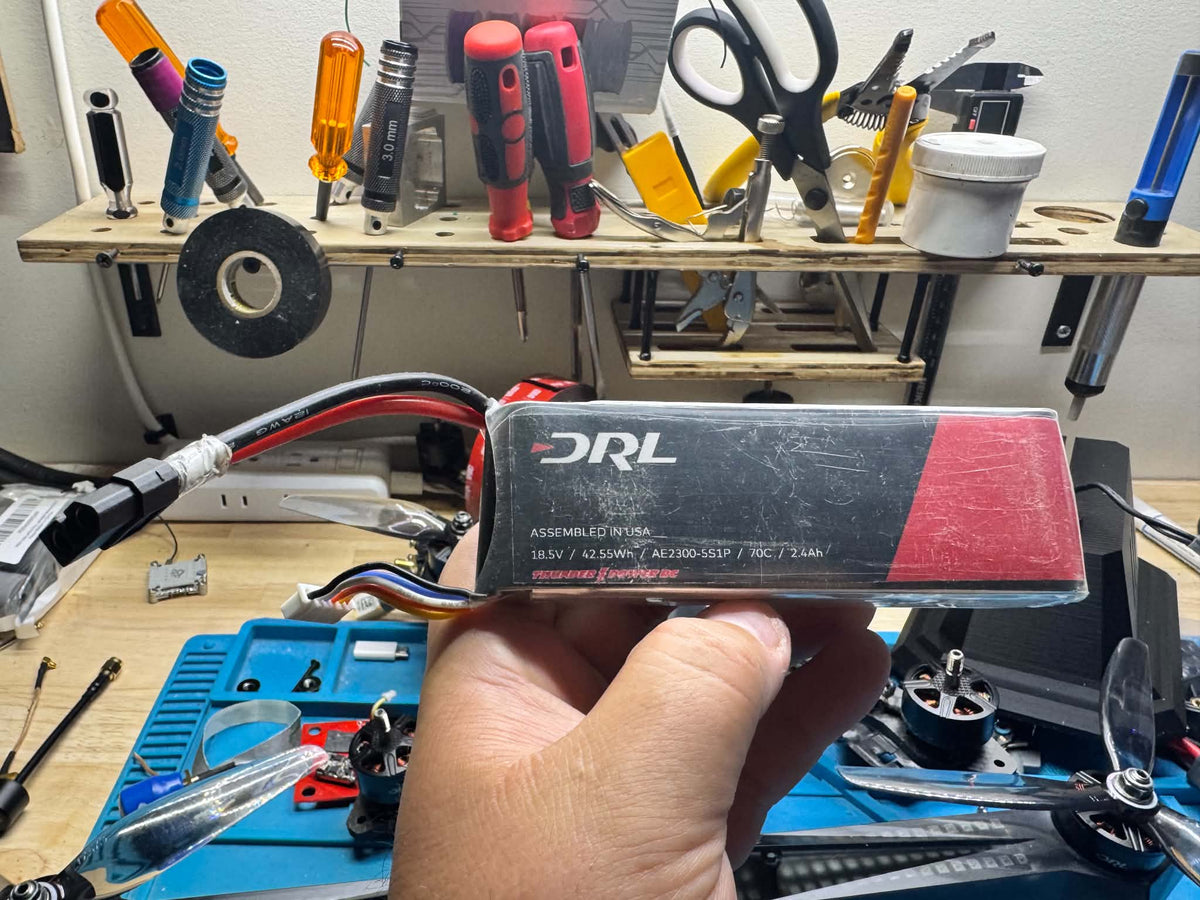 DRL Racer 4s - HD Zero BNF + USED DRL 5s Battery